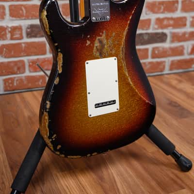 Fender Custom Shop SR25 Custom Deluxe Stratocaster Heavy Relic 3-Tone Sunburst Sparkle 2026 w/OHSC image 10