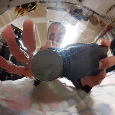 Zildjian 14" A Custom Hi-Hat Cymbals (Pair) 1991 - Present - Brilliant image 7