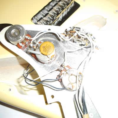 Fender Stratocaster 1971 Olympic White hard tail(rare) with 3-Bolt Neck, Rosewood board  (7 lbs!!)! image 13