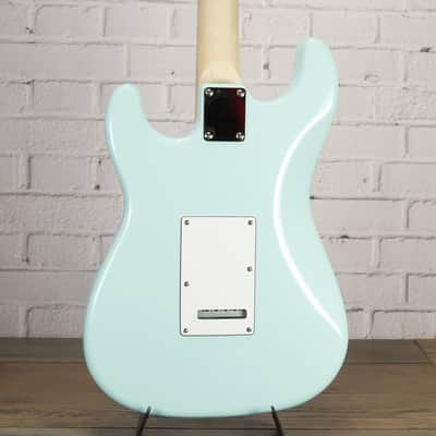 Collar City Guitars S-Style Electric Guitar 2022 Daphne Blue #015 image 3