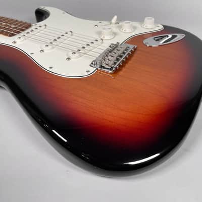 2021 Fender Player Stratocaster Sunburst Finish image 9