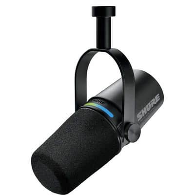 SHURE MV7I Bureau / Podcast - Microphone avec interf image 1