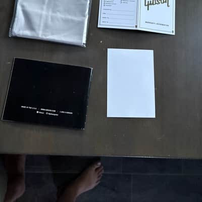 Gibson Manual Cloth Warranty Checklist Case Candy Les Paul SG Explorer Flying V 2022-present image 3