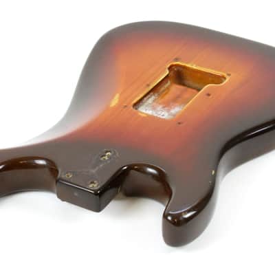 1979 Vintage Fender Stratocaster Sunburst BODY S9 Serial 1970s CBS Era USA Strat image 10