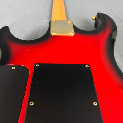 Anboy Electric Guitar Red Burst Fujigen! MIJ! image 14