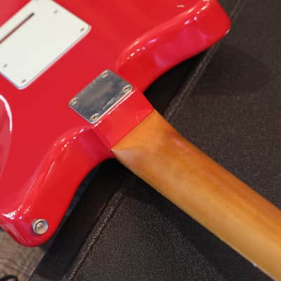 2021 K-Line Del Mar Electric Guitar Factory Relic Dakota Red + COA HSC image 20