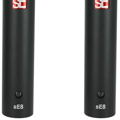 2) Se Electronics sE8 Recording Condenser Microphones w/Gold Sputtered Diaphragm image 7
