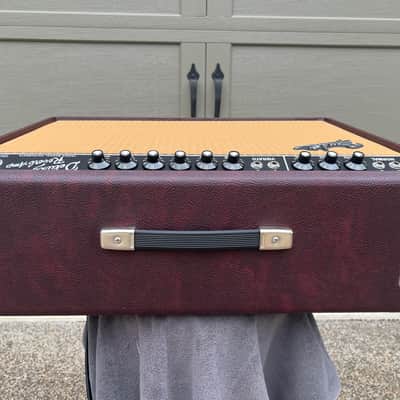 Fender '65 Deluxe Reverb Reissue "Bordeaux Blues" FSR Limited Edition 22-Watt 1x12" Guitar Combo 2012 - 2014 - Wine Red image 5