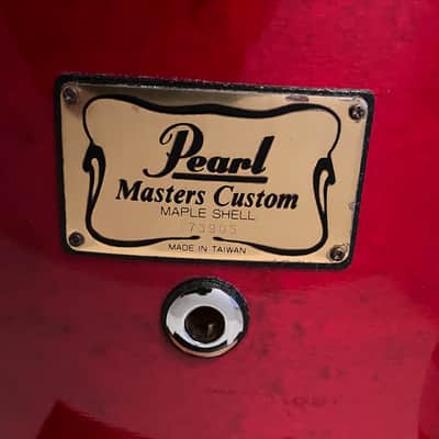 Pearl Masters Custom - Maple shell pack - Sequoia Red image 4