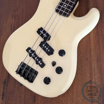 Fender Jazz Bass, Special, P/J Slant, White, 1985, Medium 32” Scale, RARE