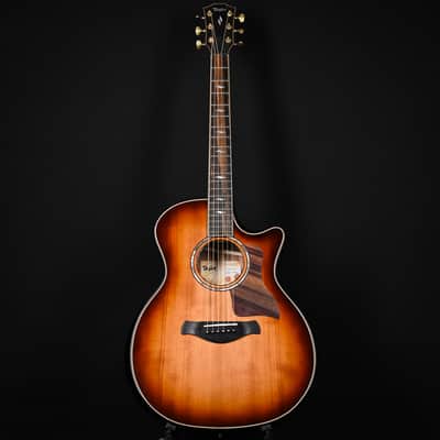 Taylor Next Generation Builder's Edition 814ce w/ Sinker Redwood Top & Honduran Rosewood Back and Sides- Kona Edgeburst Back/Sides, Shaded Edge Burst Top 2026 (1201216043) image 2