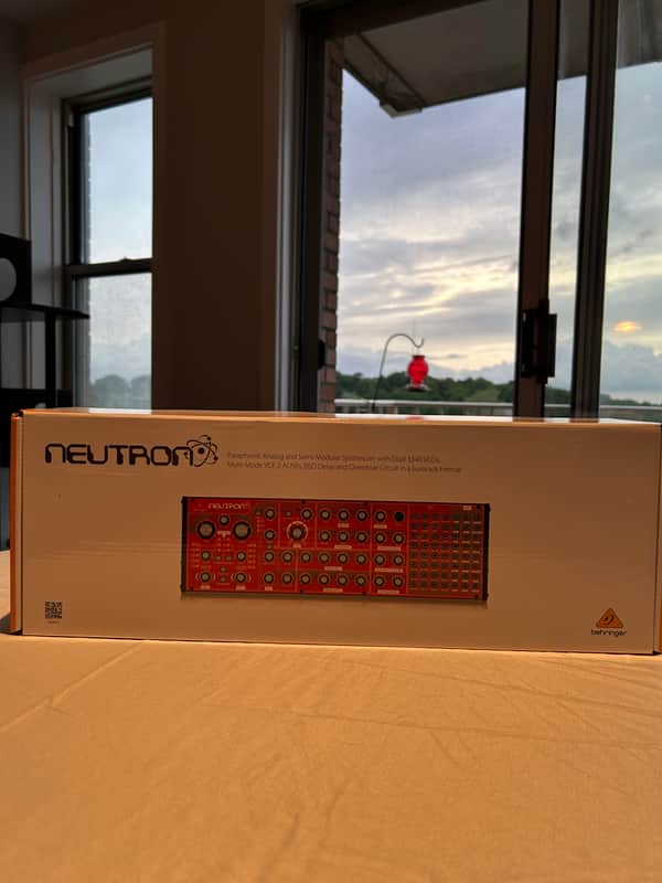 Behringer Neutron Paraphonic Analog and Semi-Modular Synthesizer 2018 - Present - Red image 1