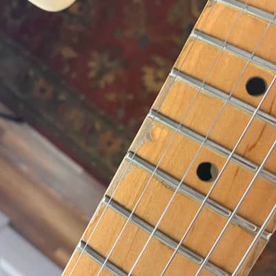 1995 Fender American Standard Stratocaster (w/ Eric Johnson signature pickups) - Arctic White image 14