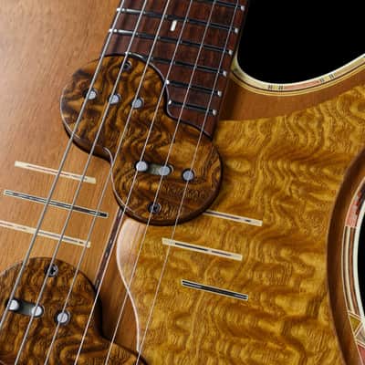 Jersey Girl Homemade Guitars Tapa Sonoranna 2025 - Natural / Stained back. NEW. (Authorized Dealer) image 10