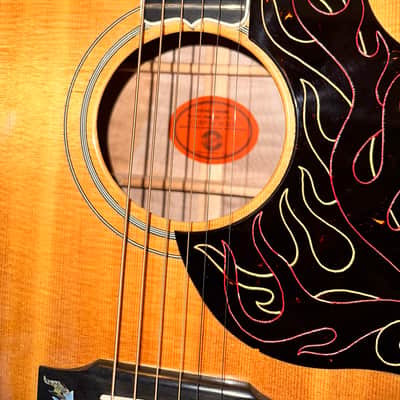 2001 GIBSON CUSTOM SHOP FIREBIRD DREADNOUGHT ACOUSTIC GUITAR NATURAL FINISH LIKE NEW image 4