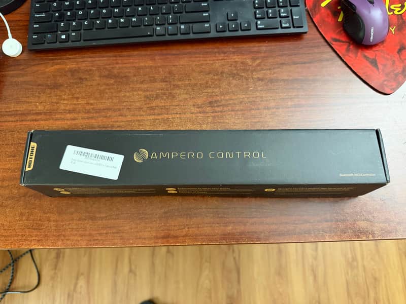 Hotone Ampero Control 4-Button Bluetooth MIDI Controller 2021 - Present - Black image 1