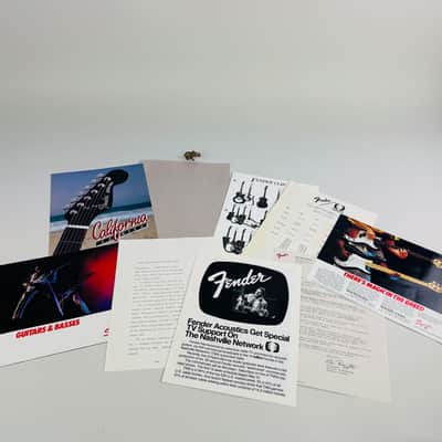 Fender Dealer Pack – California Series, Acoustics & Squier 1984 image 1