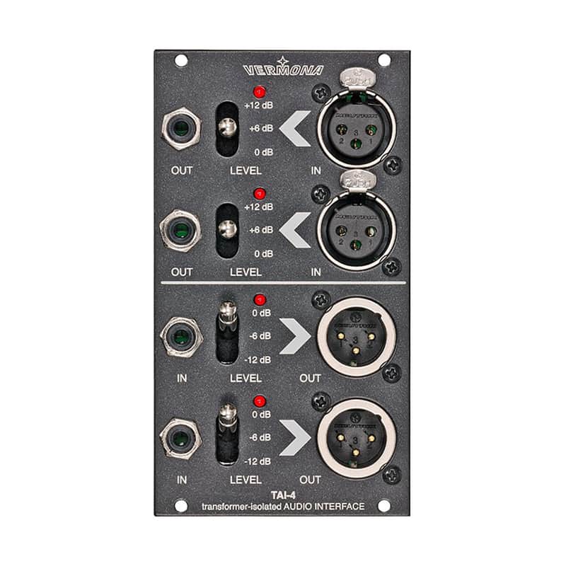 Vermona Modular TAI-4 Eurorack Audio Interface Module image 1