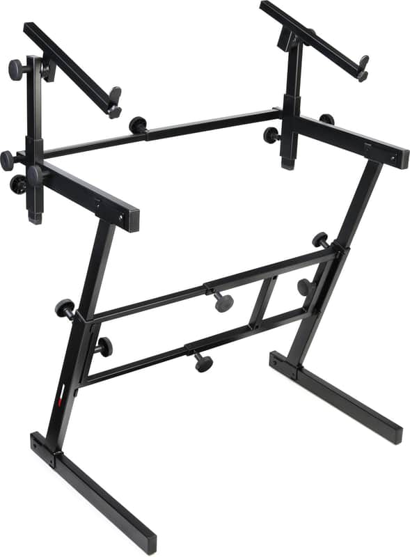 Gator Frameworks GFW-KEY-Z2000 2-tier Z-style Adjustable Keyboard Stand (5-pack) Bundle image 1