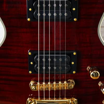 ESP LTD EC-1000T CTM Flamed Maple - See Thru Black Cherry image 5