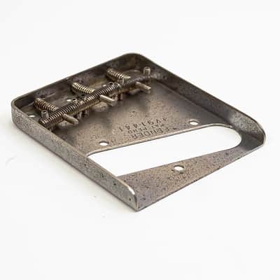 1982–1984 Fender Telecaster Bridge Plate – JV Serial Made in Japan (MIJ) image 6