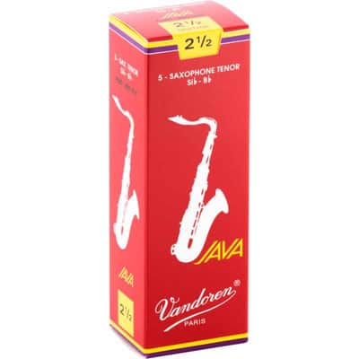 Vandoren SR2725R Anches saxophone ténor Java Red force 2,5 image 1