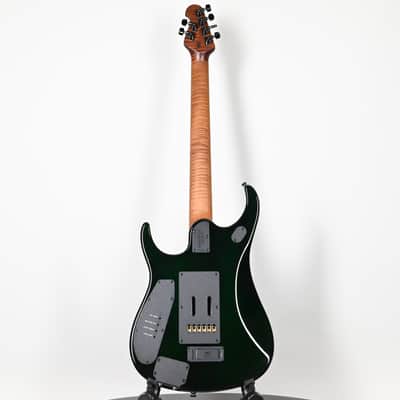 Ernie Ball Music Man JP15 John Petrucci Signature Electric Guitar- Green Tiger Eye Flame 2026 (H09193) image 4