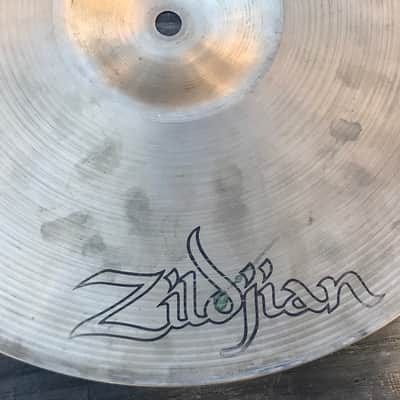 Zildjian 14” A Rock Hats Vintage Hollow Logo image 7