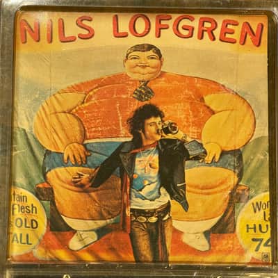 NILS LOFGREN RCD10041 Extremely rare Vintage 1991 clear plastic Longbox CD unopened new old stock imagen 2