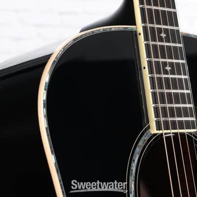 Yamaha LL16D ARE Original Jumbo Acoustic-electric Guitar - Black (LL16DRBLHCd3) image 2
