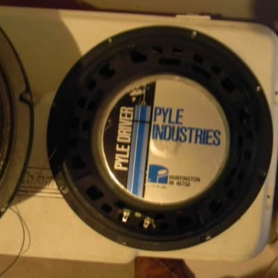Two '80s vintage Pyle Driver 12 inch guitar speakers -FINAL PRICE REDUCTION! image 2