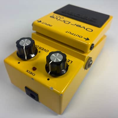 Boss OD-1 Over Drive (Black Label) - Made In Japan image 5