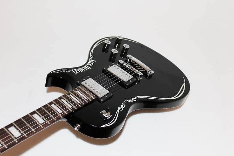Peavey Jack Daniel's Black Single-Cutaway Electric Guitar | Reverb