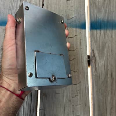 Mosrite Fuzzrite 1960s - Silver vintage electric guitar pedal fuzz image 18