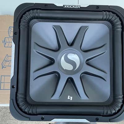 *MAKE OFFER!* Kicker 15” L7S154 4 Ohm DVC SoloBaric Subwoofer 2000w W/ BONUS ITEM - FREE SHIPPING FOR LIMITED TIME! image 1