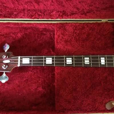 Stiehler Left-Handed Les Paul Bass (Custom 109), Tweed Case Included image 4