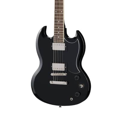 Epiphone SG Tribute Ebony - Double Cut Models image 4