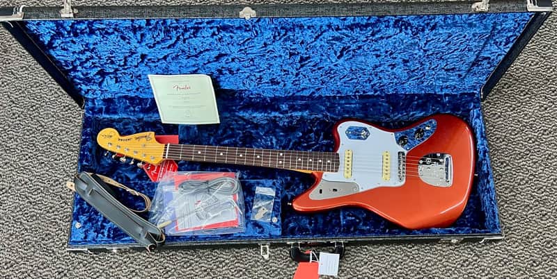 Fender Johnny Marr Jaguar, Rosewood Fretboard Metallic KO Electric Guitar
