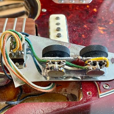 Fender Jaguar 1965 Super Clean- 3-Color Sunburst 100% Original image 22