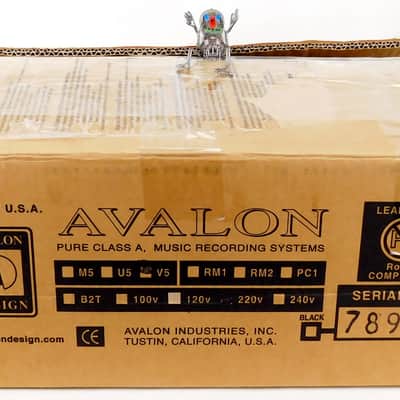 Avalon V5 Silver Mic Preamp Class-A + Neuwertig + OVP + 1,5Jahre Garantie image 3