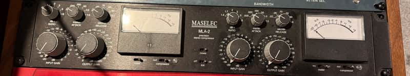 Prism Sound Maselec MLA-2 Stereo Mastering Compressor Limiter image 1