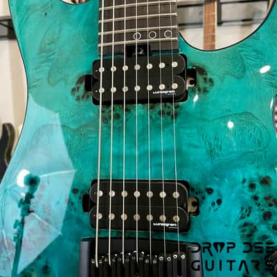 Schecter Keith Merrow KM-7 MK-III Artist L 7-String Electric Guitar-Lagoon Fade image 6