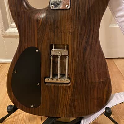 Custom Made Stratocaster - Extremely EXOTIC Rosewood Body w/Goncalo Alves & Macassar Ebony Neck image 6