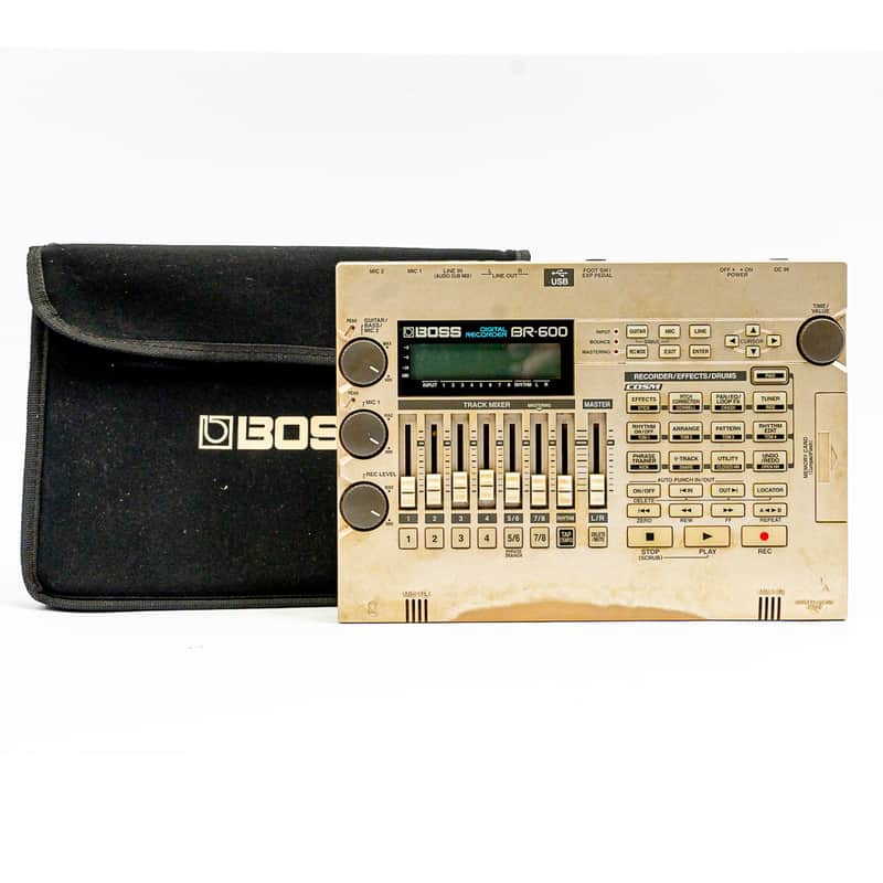 BOSS BR-600 8-Track Portable Digital Recorder Multitracker w/ Gig Bag image 1