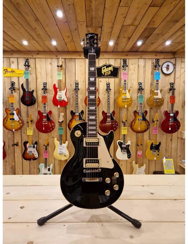 Gibson Les Paul Classic Ebony | Reverb