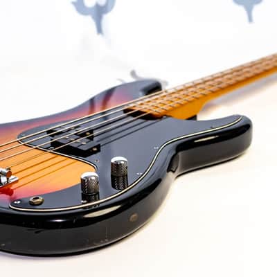 JooDee Performer Series JPB-500YS 1970s P-Bass Yellow Sunburst image 14