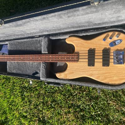 Jimmy wilson landing 4 string bass guitar 2010’s One piece ash body natural image 1