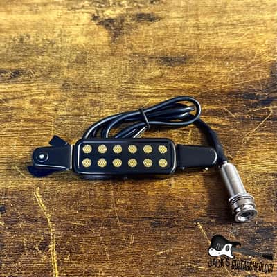 Recording King Gold Foil Soundhole Pickup *NEW* (Black)