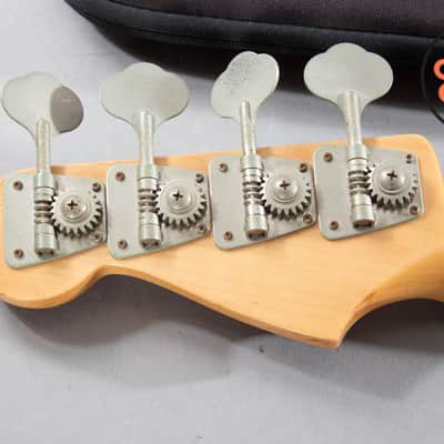 1997 Fender Japan JB75-90US '75 Reissue Jazz Bass – 3-Tone Sunburst | CIJ | USA Pickups | Rosewood Board image 7