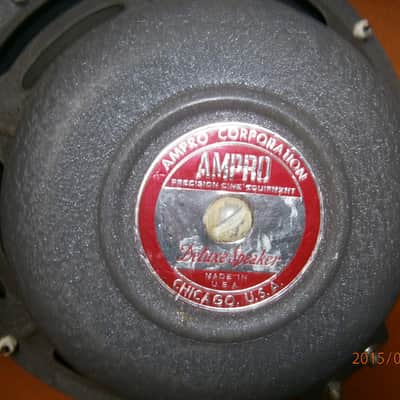 Ampro 12" Speaker Cabinet 1953 Brown & Tan image 9